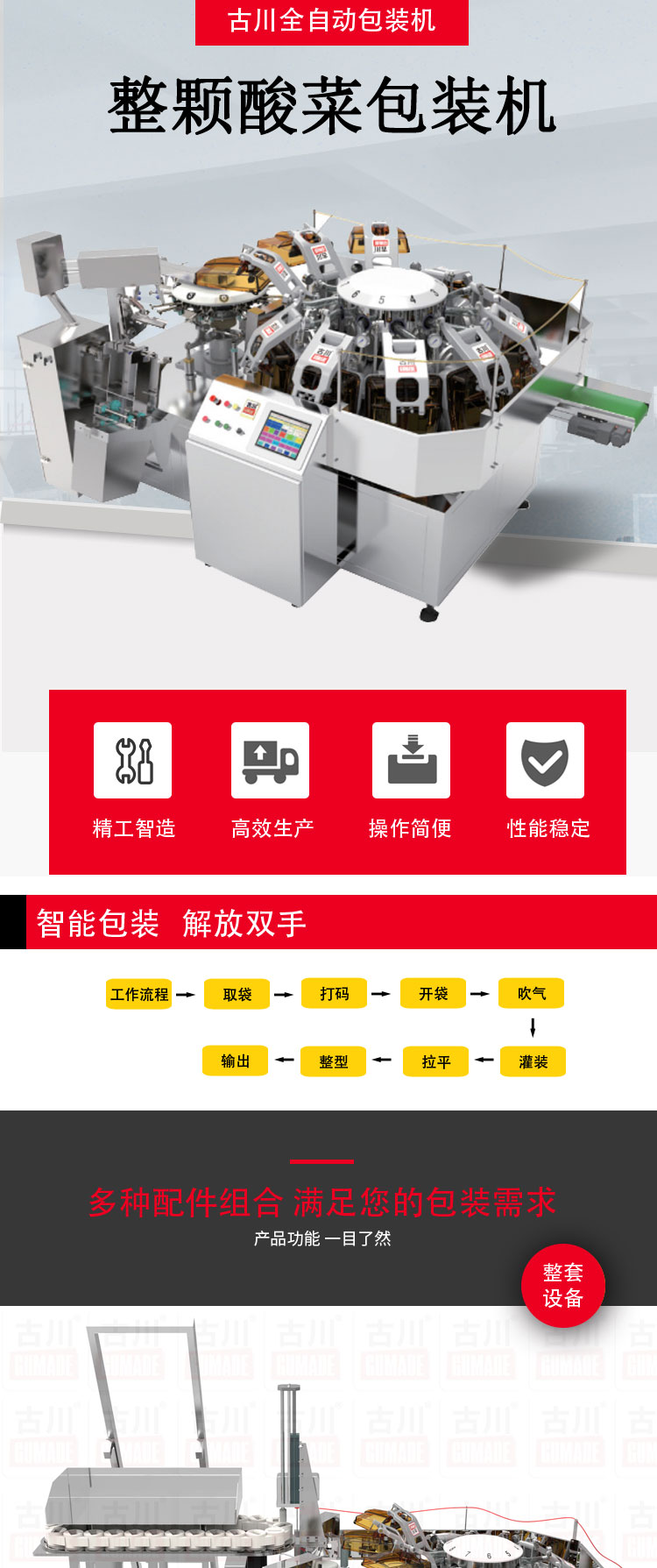 整颗酸菜<a href='www.gumade.com' target='_blank'><u>包装机</u></a>